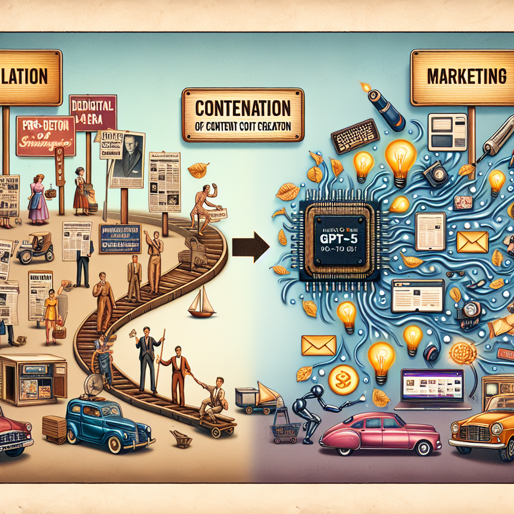 The Evolution of Content Creation: How GPT-5 is Shaping Marketing Strategies