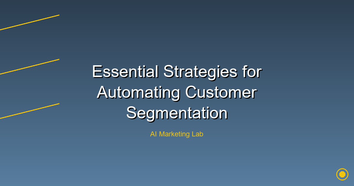 Unlock the Power of Essential Strategies for Automating Customer