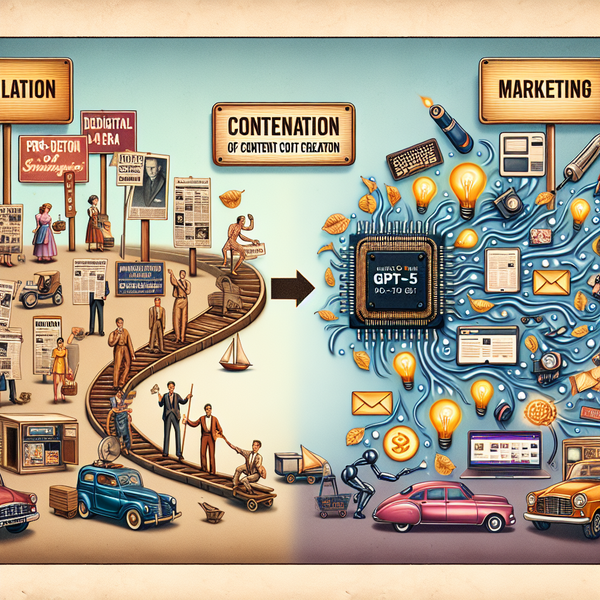 The Evolution of Content Creation How GPT-5 is Shaping Marketing Strategies