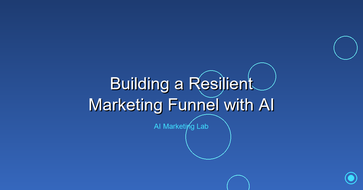 How to Build a Resilient Marketing Funnel Using AI